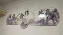 彼楓辦公室裝飾字畫(huà)掛畫(huà)企業(yè)文化墻勵志標語(yǔ)墻貼公司形象背景墻壁畫(huà) 辦公室裝飾畫(huà) 款1 40*30/40*40/40*30 經(jīng)典黑框 質(zhì)感紋理面+pvc邊框 曬單實(shí)拍圖