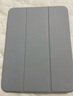 閃魔適用ipad11/10保護(hù)殼25/22款ipad11/10保護(hù)套帶筆槽蘋果ipad11保護(hù)套11/10代亞克力透明灰色 曬單實(shí)拍圖