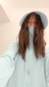 浪莎（LangSha）防曬衣女士春夏冰絲涼感防紫外線防曬服輕薄透氣舒適戶外皮膚衣 曬單實(shí)拍圖