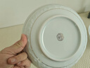 造器德化陶瓷餐具套裝整套家用好看碗筷盤(pán)子套裝高顏值喬遷教師節(jié)送禮 影青纏枝蓮4.5英寸飯碗（買(mǎi)3送1） 曬單實(shí)拍圖
