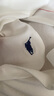 POLOWALK短袖POLO衫女式2025春夏新品純色翻領(lǐng)t恤通勤百搭顯瘦上衣 白色 L /165 曬單實(shí)拍圖