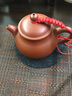 紫來順宜興朱泥大紅袍一人用小茶壺高端小號潘壺純?nèi)止すΨ虿杈咦仙皦?小潘壺（單壺） 80ml 曬單實拍圖