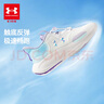 安德瑪（Under Armour）男女大童網(wǎng)面透氣高彈防滑束帶體考跑步鞋2511104 淺紫  37.5  曬單實拍圖