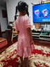 茵曼童裝女童公主裙不規(guī)則連衣裙純色2025夏新款兒童純棉透氣長(zhǎng)裙 粉色 130 曬單實(shí)拍圖