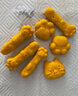 樂(lè)扣樂(lè)扣輔食模具嬰幼兒蒸糕模具寶寶輔食工具可蒸烤貓爪香腸磨具 曬單實(shí)拍圖