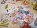 卡皮巴拉奶油膠咕卡套裝2024新款手帳禮盒貼紙可愛女孩兒童小學(xué)生禮物送禮文具開學(xué)大禮包手工diy材料 豚豚禮袋·奶油膠基礎(chǔ)套裝 560件 曬單實拍圖