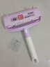 JCZS德國品牌粘毛器滾筒替換可撕式紙沾毛床上滾刷氈粘頭發(fā)神器粘毛器 24cm紫色短柄1個+3卷紙(共180撕) 曬單實(shí)拍圖