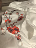 莫代爾女士睡衣女夏季2025年新款家居服水光綢品質(zhì)國風(fēng)印花長袖薄款冰絲 繁花-一枝梅長袖款 M 80-100斤 曬單實拍圖