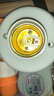 e27螺口燈座耐高溫?zé)纛^吸頂式專用led燈泡螺紋防水燈口家用圓形座 平裝圓型小燈座1個(gè)（E27螺口） 曬單實(shí)拍圖