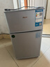奧克斯小冰箱家用小型迷你冷藏冷凍兩用出租房宿舍用節(jié)能省電寢室辦公室電冰箱 【熱賣(mài)款 升級(jí)凈化去味】22A126DW銀 曬單實(shí)拍圖