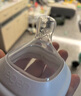 HEGEN海格恩新生兒奶嘴0-6個(gè)月以上超軟硅膠仿母乳偏心奶嘴防脹氣 Y字輔食奶嘴 6月+ 2只裝 曬單實(shí)拍圖
