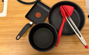 特福（Tefal）鍋具套裝百變鍋鑄鋁可拆卸煎炒鍋六件套午夜郁金香藍(lán)【帶硅膠鏟】 曬單實(shí)拍圖