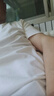 真維斯（Jeanswest）2件裝短袖t恤男款夏季重磅純棉打底衫男新款百搭大碼情侶純色半袖 【2件裝】白色(純色)+白色(純色) 2XL (185) (體重160-180斤) 曬單實拍圖
