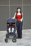 新安怡（AVENT）高端嬰兒車(chē)0-3歲用折疊嬰兒推車(chē)可坐可躺懸架式避震 基礎(chǔ)款-皇家藍(lán)【雨罩+蚊帳】 曬單實(shí)拍圖