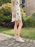 妙麗（Millies）品牌輕奢平底瑪麗珍鞋網(wǎng)紗透氣休閑女鞋2025夏季新款百搭舒適單鞋 米色 40 (250mm)  標(biāo)準(zhǔn)碼 曬單實(shí)拍圖