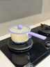NEOFLAM陶瓷不粘小奶鍋輔食鍋嬰兒不粘鍋一人用小鍋泡面鍋電磁爐燃?xì)馔ㄓ?奶鍋 18cm 曬單實拍圖