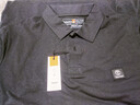 添柏嵐（Timberland）官方男款快干涼感短袖POLO衫夏新通勤寬松|A66DU A66DU001/黑色 2XL 曬單實(shí)拍圖