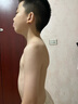 貓?zhí)觾和劚吵C正器青少年開肩帶貝背佳矯姿帶坐姿矯正器防低頭糾正脊柱側(cè)彎神器學生寫作業(yè)背部提醒器 曬單實拍圖