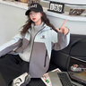 G.DUCKKIDS童裝女童沖鋒衣三合一秋冬裝韓系兒童外套春秋款洋氣加厚保暖風(fēng)衣 紫粉色加內(nèi)膽 150 （建議身高140cm 12-13歲） 曬單實拍圖