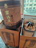 蒙古王 白酒 濃香型純糧食酒 高度白酒禮盒整箱桶裝  52度金帳  500ml*4 曬單實拍圖