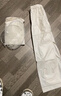 備美雨衣褲男士分體式套裝全身防暴雨電動車外賣騎手騎行專用夏季薄款 白色升級【雙口袋袖口+雙帽檐】 L1件 (165-170cm) 曬單實拍圖