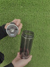 RICH YOUR HOME德國品質(zhì)茶杯保溫杯磁吸一鍵彈蓋茶水分離泡茶杯新款不銹鋼茶水杯 時(shí)尚黑550ml耐高溫 曬單實(shí)拍圖