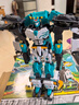展高（JUMPGO）炫卡斗士2玩具汽車變形玩具男孩兒童禮物鋼臂力士8155 曬單實(shí)拍圖