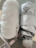 蕉下（beneunder）防紫外線遮陽傘五折黑膠膠囊晴雨傘防曬傘BM525奶鹽灰 曬單實拍圖