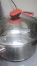 愛仕達(dá)（ASD）湯鍋316L食品級加厚不銹鋼煮粥鍋復(fù)底蒸奶鍋24CM燃?xì)怆姶艩t通用B5 曬單實(shí)拍圖