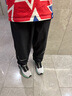 安踏兒童服裝男大童裝2025年春夏新款疾飛速干跑步系列長(zhǎng)褲梭織運(yùn)動(dòng)褲 基礎(chǔ)黑-1 140 cm 曬單實(shí)拍圖
