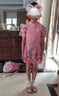 ASK JUNIOR女童長袖T恤秋裝兒童時尚漸變休閑快干涼感打底衫運(yùn)動風(fēng) 花色 150 曬單實拍圖