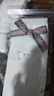 3-12歲長(cháng)筒襪女童兒童高筒襪過(guò)膝春秋款長(cháng)襪學(xué)生中大童女孩大腿襪 白色 1雙 均碼 3-12歲 曬單實(shí)拍圖