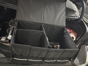GERTHRON德國后備箱收納箱suv轎車(chē)通用多功能分區分隔儲物箱車(chē)載專(zhuān)用尾箱 牛津布【黑色】可折疊拆卸水洗 72L 曬單實(shí)拍圖