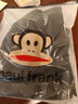 大嘴猴（paul frank）美式純棉休閑褲男士2025夏季薄款透氣八分工裝直筒寬松闊腿褲子 灰色 【官方正品】 L 【建議120-140斤】 曬單實拍圖