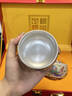 講茗堂999鎏銀龍鳳茶杯主人杯送禮品物長(zhǎng)輩領(lǐng)導(dǎo)客戶生日升職退休喬遷 龍鳳呈祥+紅色皮盒 145ml 曬單實(shí)拍圖