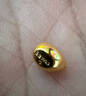 領(lǐng)豐金黃金豆豆AU9999足金實(shí)心真金豆子收藏節(jié)日禮物送女友節(jié)日小金豆 金豆1g 曬單實(shí)拍圖