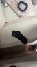 耐克（NIKE）襪子男女新款三雙裝透氣跑步訓練休閑運動(dòng)中筒襪 中襪三雙裝SX7677-010 L(42-46碼) 曬單實(shí)拍圖