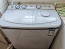 揚(yáng)子半自動(dòng)洗衣機(jī)雙杠雙桶大容量家用老式甩干迷你小型宿舍 洗10KG【特惠款)秋冬藍(lán)光洗/加厚桶身 曬單實(shí)拍圖