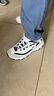 斯凱奇（Skechers）黑白金熊貓鞋男鞋夏季復古厚底增高老爹鞋透氣休閑運動鞋666114 曬單實拍圖