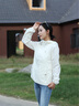 TOMMY HILFIGER25新款秋冬女裝戶外潮流休閑運(yùn)動(dòng)純色收腰連帽夾克外套45725 白色YA8 S （推薦：100-115斤） 曬單實(shí)拍圖