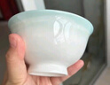NINE CRANES景德鎮(zhèn)高溫碗盤餐具家用米飯碗輕奢陶瓷高級感碗碟餐具 飯碗8個 曬單實拍圖