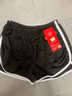 浪莎新款運動(dòng)短褲女ins潮跑步瑜伽休閑褲韓版居家休閑a字寬松短褲 黑色 XL 建議121-140斤 曬單實(shí)拍圖