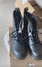 馬?。―R.MARTENS）1460 W英倫女款早秋經典款通勤光面皮黑色馬丁靴 黑色 36  建議拍大一碼 曬單實拍圖