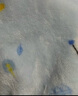 好孩子（gb）嬰兒豆豆毯秋冬四季雙層加厚幼兒園寶寶毯子柔軟兒童毛毯新生兒 【叢林派對】法蘭絨毯-藍色 曬單實拍圖