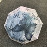 WCZ德國中式蝴蝶雨傘清涼輕巧全自動折疊防曬太陽傘晴雨兩用女遮陽傘 三折自動-新中式蝴蝶 曬單實拍圖