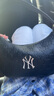 FAVES MLBmlb包包腋下包餃子包ny洋基隊(duì)包單肩包女包月牙包 皮質(zhì)黑色洋基隊(duì)壓花 曬單實(shí)拍圖