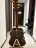 雅馬哈（YAMAHA）LL16/LS16/LLTA全單民謠吉他LL16D電箱單板加振加震舞臺演出木吉 LL16 ARE原木色全單電箱41英寸 曬單實(shí)拍圖