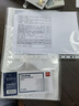 得力（deli）A4透明活頁文件袋11孔活頁插袋塑料文件夾活頁夾內(nèi)袋備用保護袋快勞夾文件套加厚打孔防水資料袋 【細沙紋路】11孔資料袋100個 P05715 曬單實拍圖