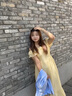 棉致法式碎花連衣裙子女夏季2025新款甜美氣質(zhì)小清新溫柔收腰長款裙 連衣裙 L 100-120斤 曬單實(shí)拍圖