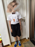 羅蒙兒童白襯衫短袖男童女童校園畢業(yè)襯衣表演出服小學(xué)生校服 170 曬單實拍圖